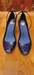 Buty Melissa patchouli na koturnie, granatowe, 39, 38