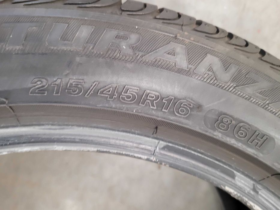Opony 215 / 45 16 Bridgestone 4 komplet