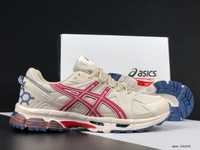 Кросівки чоловічі Asics Gel-Kahana 8 Beige Red Blue розмір36-45