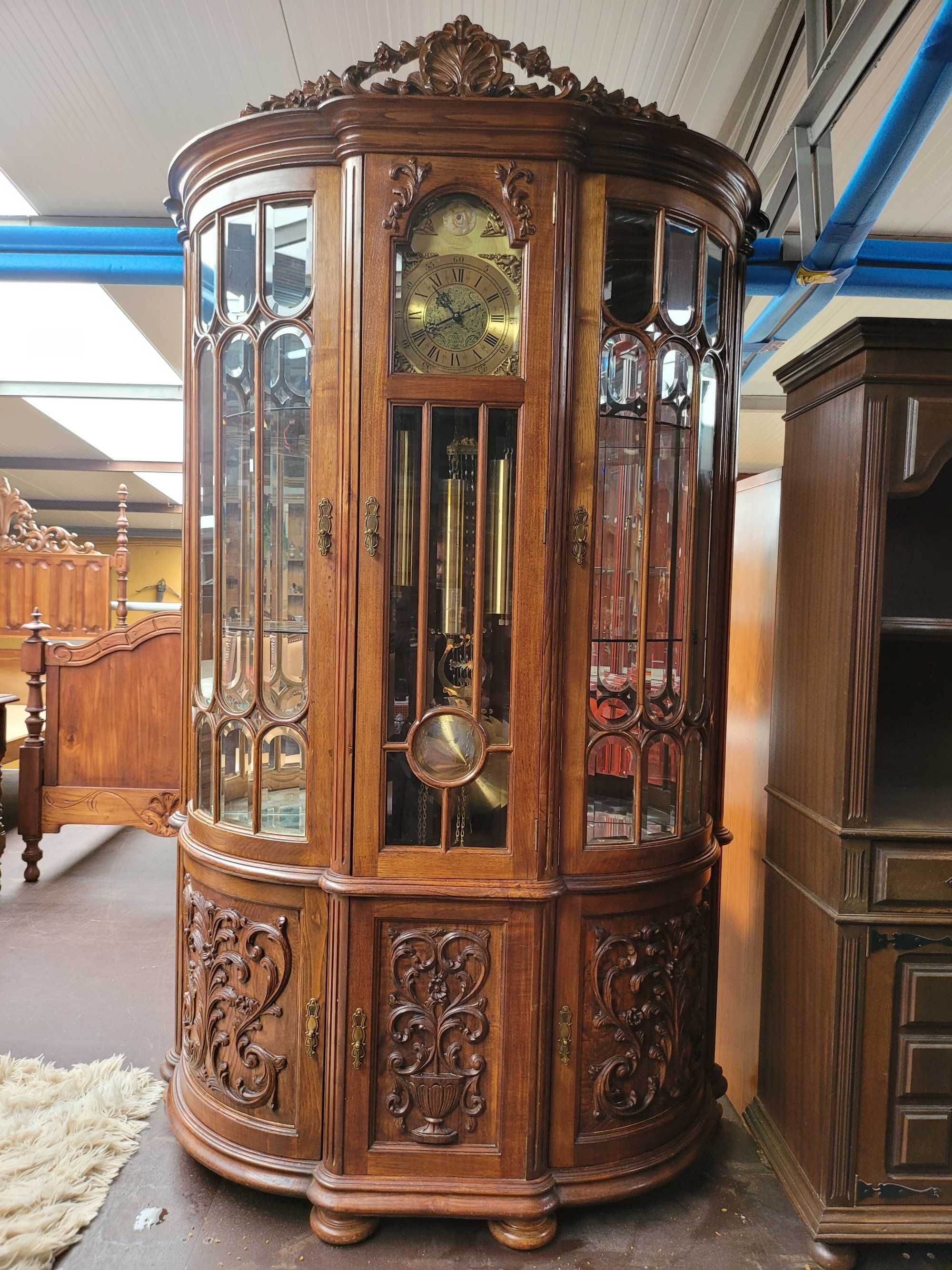 Imponente relógio de pendulo - vendido com garantia de funcionamento