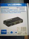 Switch 2 portas Hdmi - ValueLine