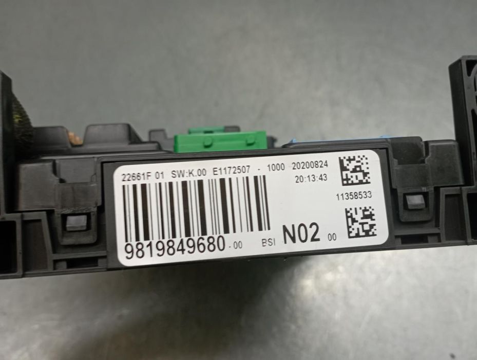 Caixa fusíveis / SAM / BSI PEUGEOT 208