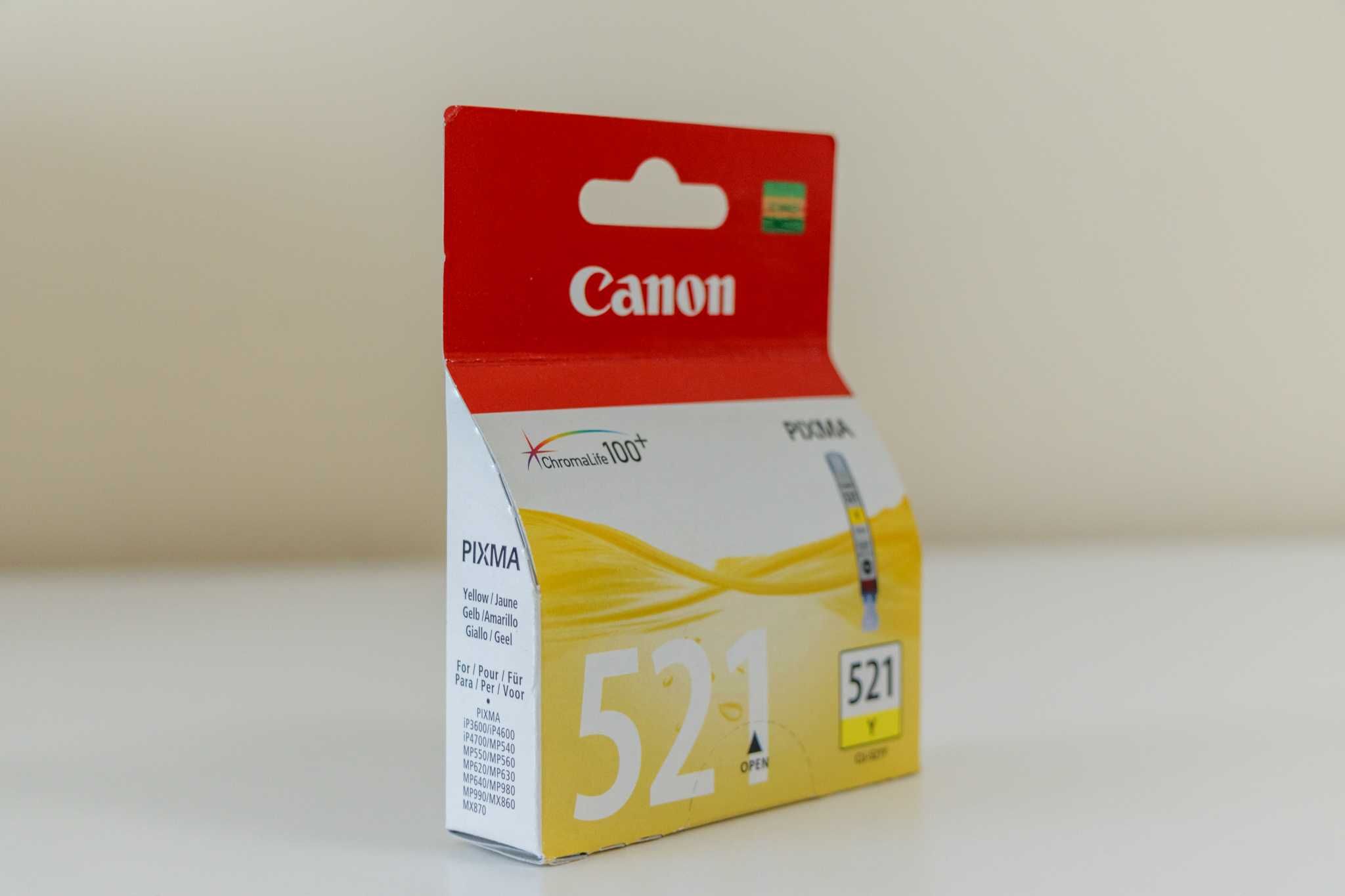 Canon CLI - 521 - PIXMA żółty tusz oryginalny do drukarek (1 sztuka]