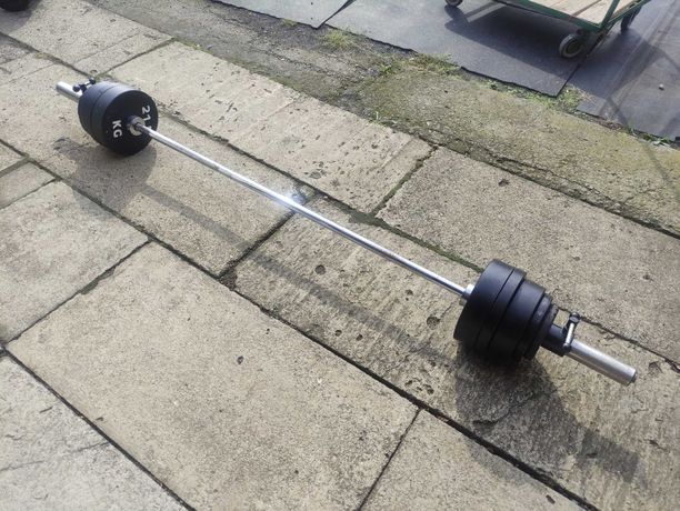 Gryf Szultka Olimpijski Sztanga Obciążenie Olimpijskie Stalowe 123kg