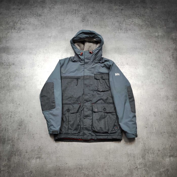 MĘSKA Przejściowa Kurtka z Kapturem Polar Thermal HH Helly Hansen Logo