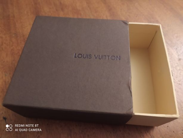 Loui Vuitton brązowa szufladka pudelko  13x13.5x6 cm