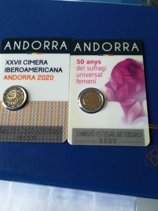 Moedas 2 Euros Andorra
