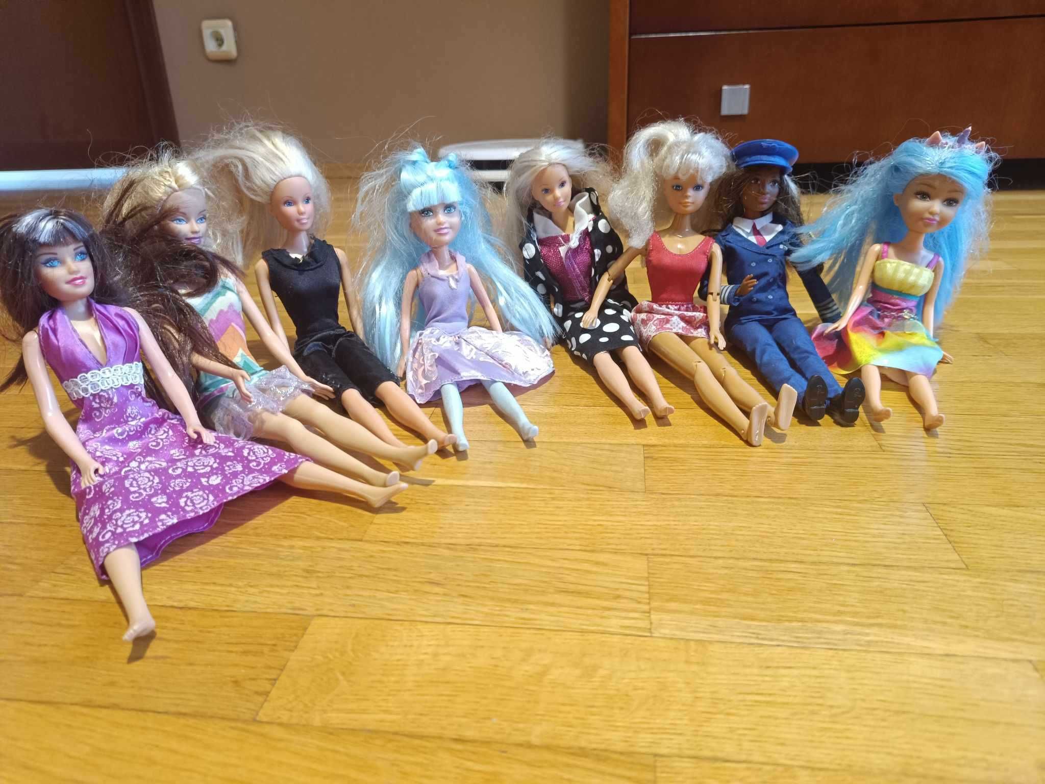 Laleczki barbie  komplet