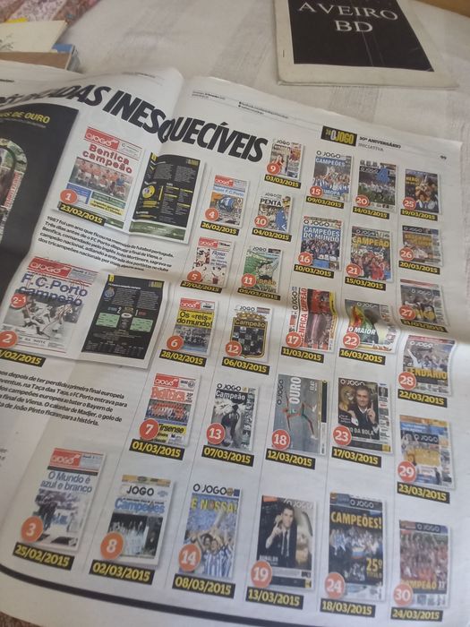 Especial 30 Anos do jornal O Jogo