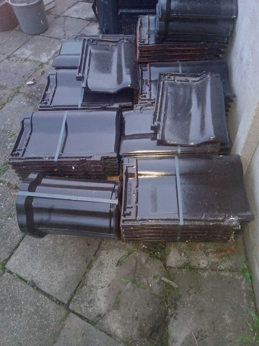Okazja!! Dachówka ceramiczna Rubin 9V Braas 47 sztuk i 8 innych.