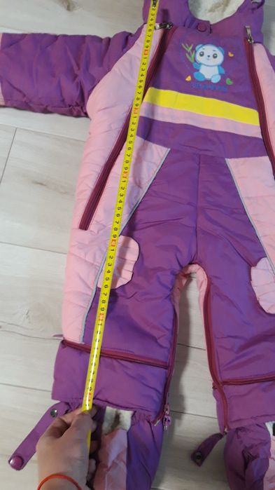 Комбінезон для дівчинкі на овчині