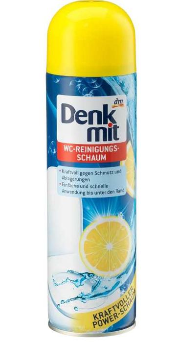 АКЦІЯ!!! Denkmit Wc Schaum Піна для чистки унітазу Денкміт 500 мл