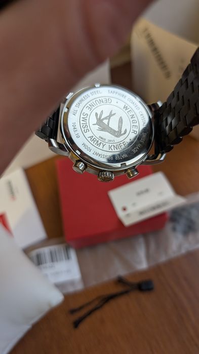 Швейцарський годинник Wenger Urban Classic Cron