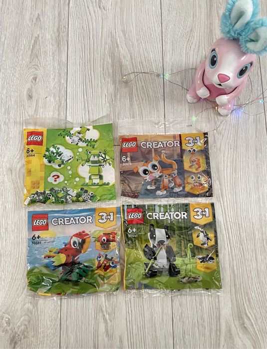Полібеги Lego оригінал City, Creator, Marvel, Technic, Friends, Disney