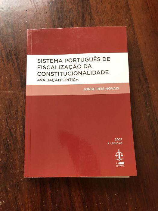 Sistema Português de Fiscalizaçao da Constitucionalidade- Jorge Novais