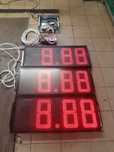Wyswietlacze pylon led, stacje paliw