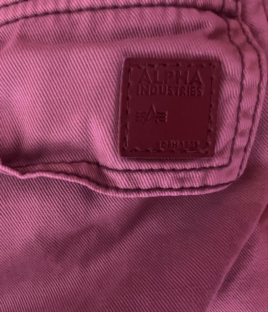 широкие карго штаны alpha industries