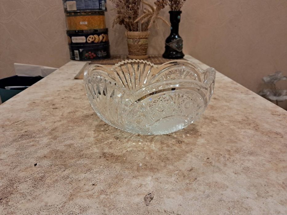 Ваза хрустальная СССР