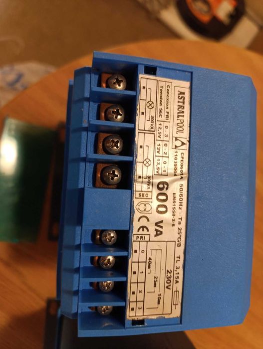 Трансформатор 220v 12v 600w для бассейна