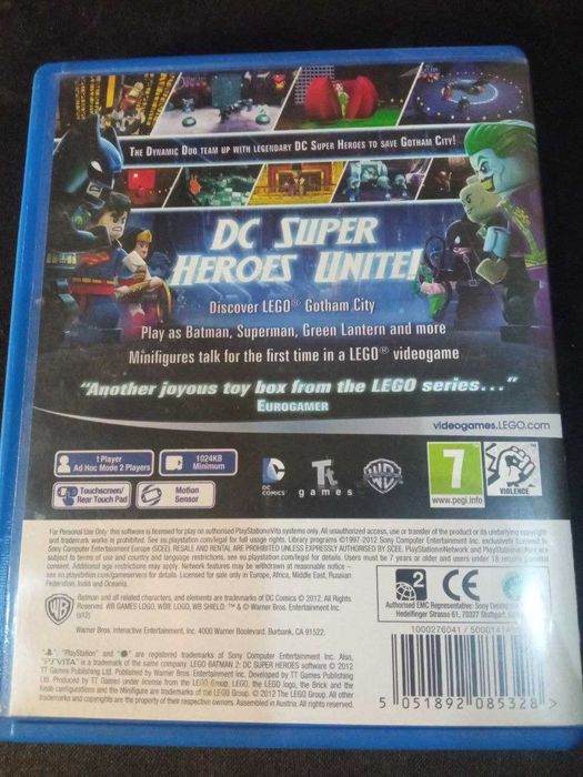 Картридж LEGO Batman 2: DC Super Heroes PS VITA,
