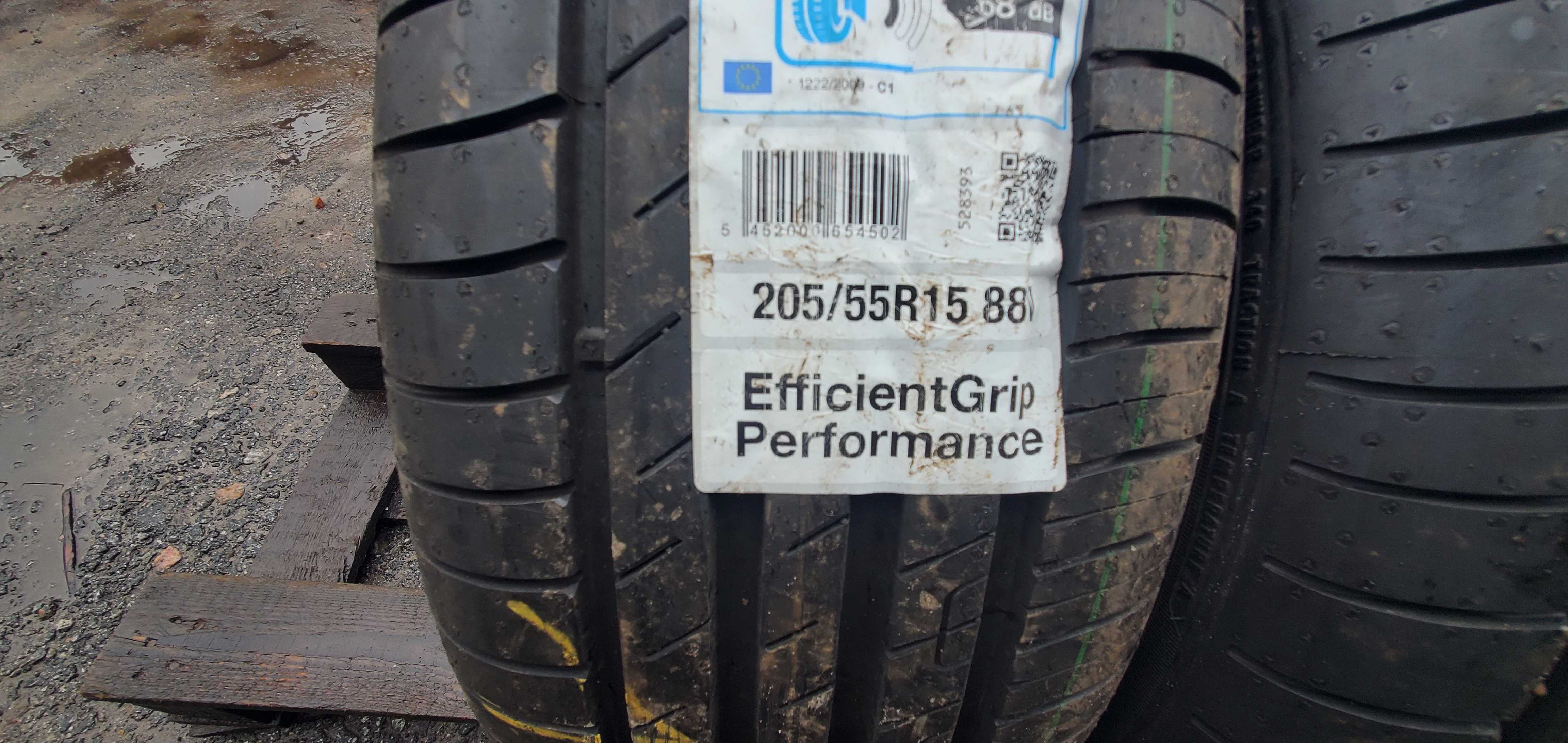 Нові літні шини 205 55 R15 GoodYear EfficientGrip 2019рік France
