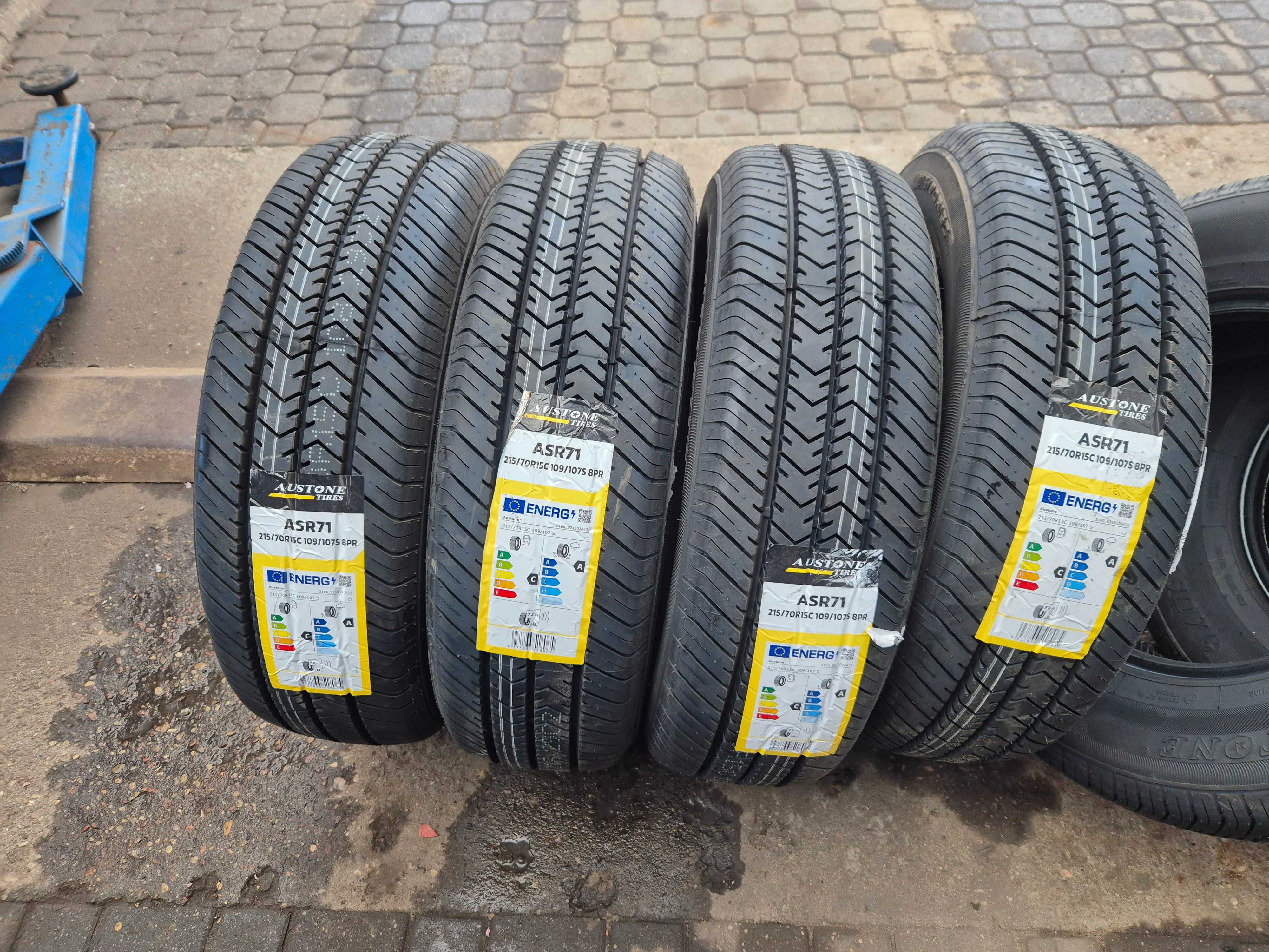 215/70r15c austone nowe opony letnie 2025r dostawcze  montaż w cenie