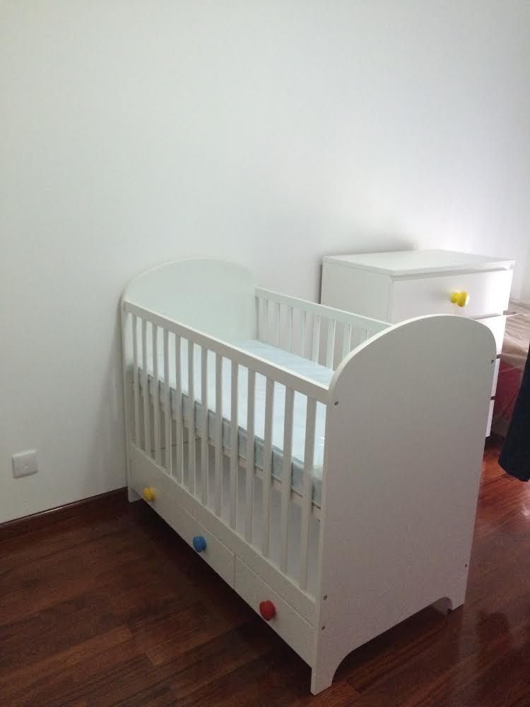 Berço com grades para bebé/criança IKEA - 60X120 cm