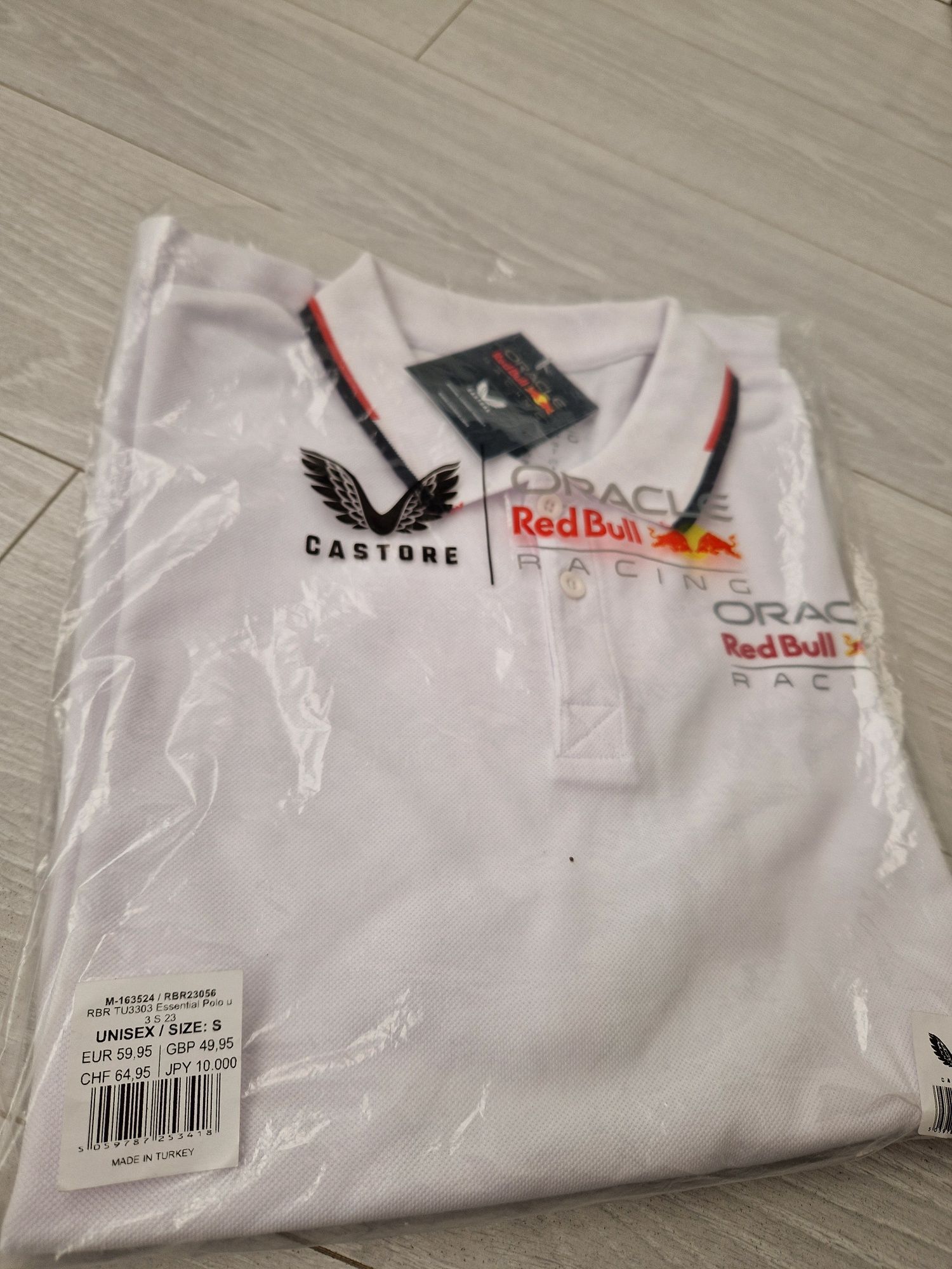 Koszulka polo Oracle Red Bull Racing, Castore, F1, Verstappen