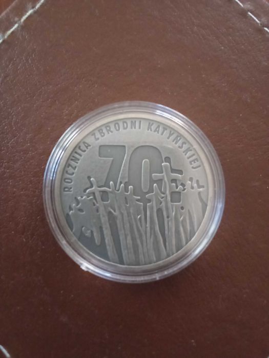 Moneta Rocznica Zbrodni Katyńskiej 10 złotych