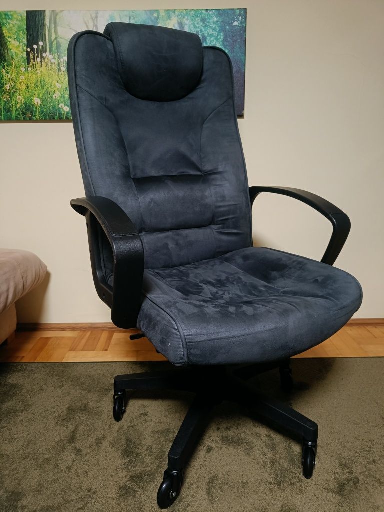 Topstar Fotel Menedżerski XXL Comfort Point 50 mikrofibra antracyt