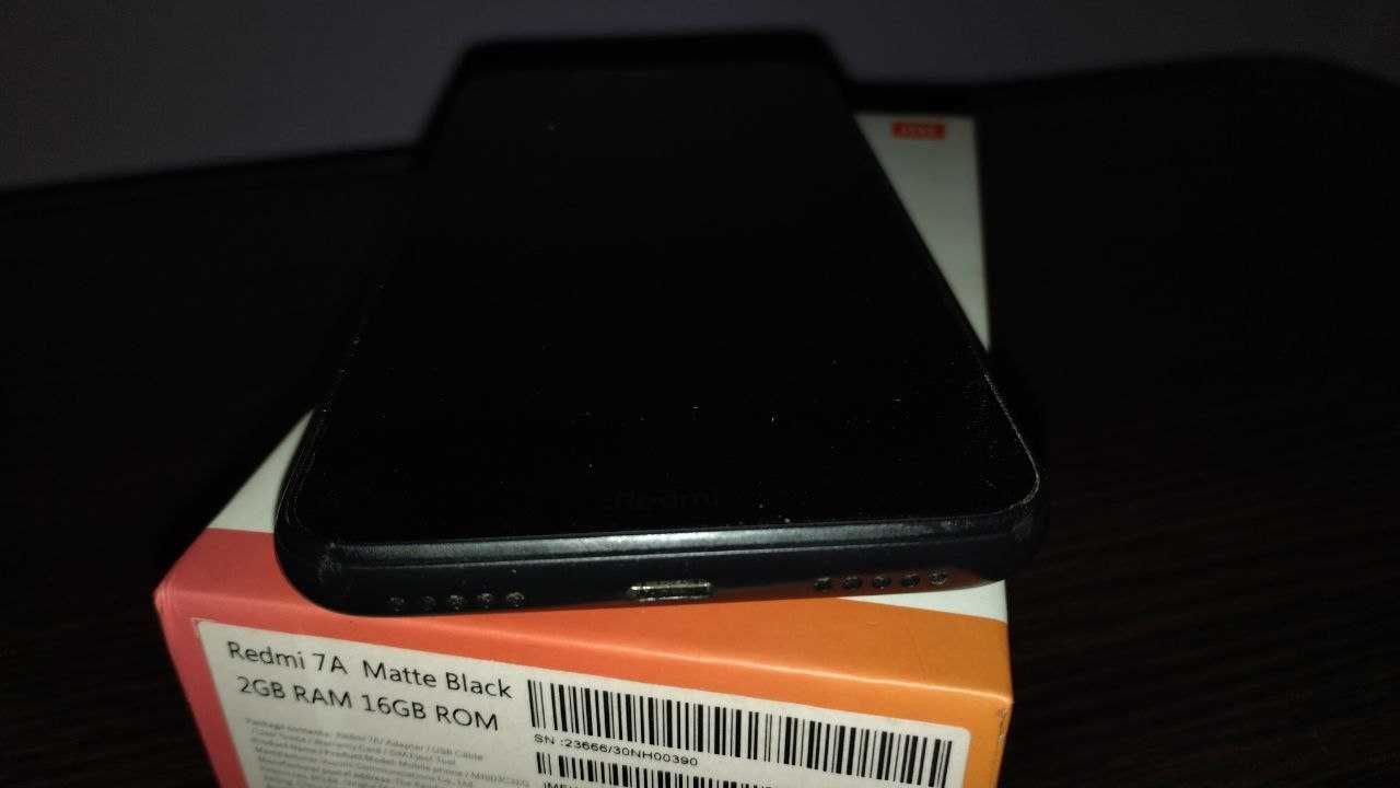 Xiaomi Redmi 7A 2/16GB Matte Black