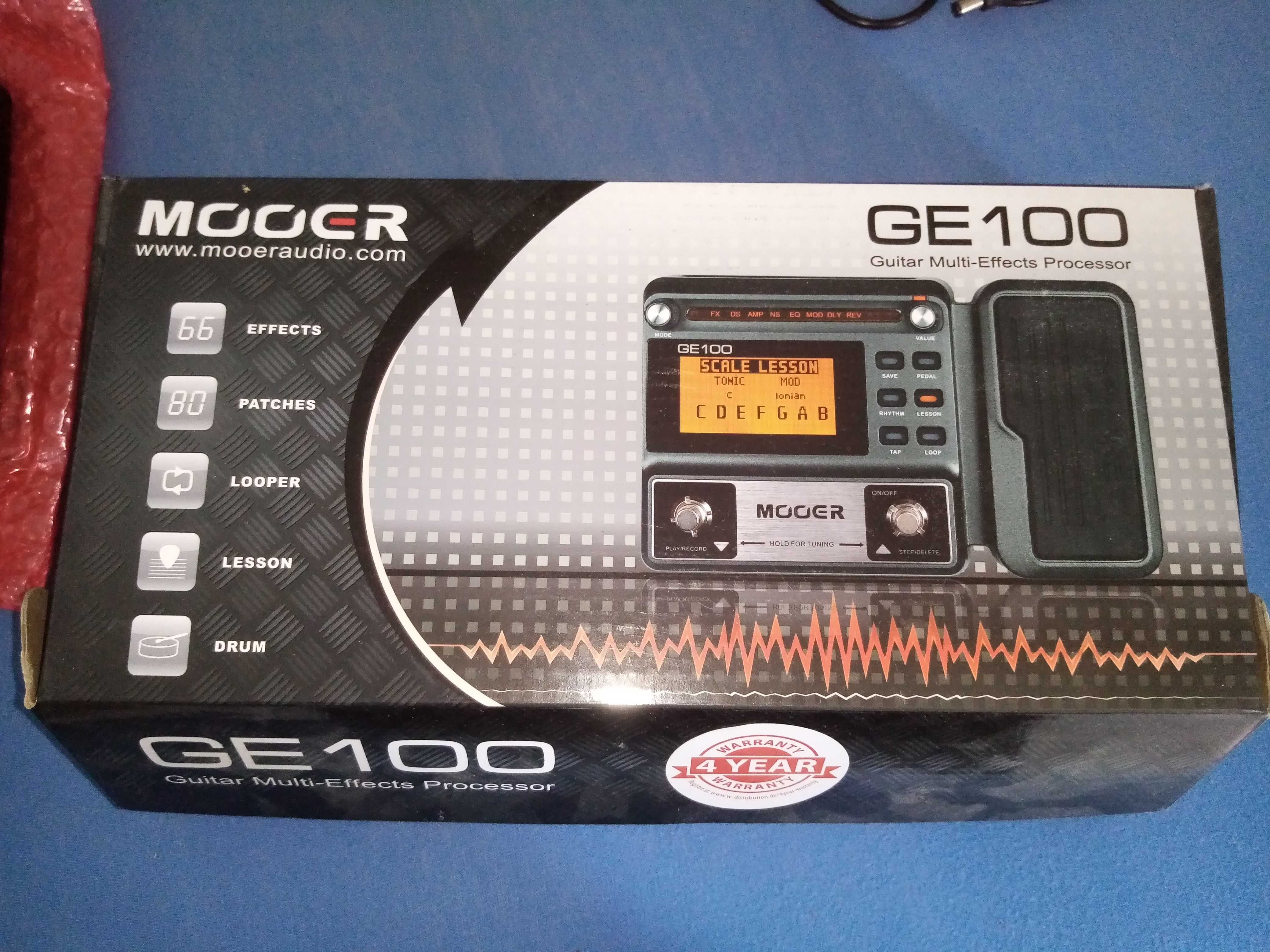 Mooer ge 100 multiefekt gitarowy