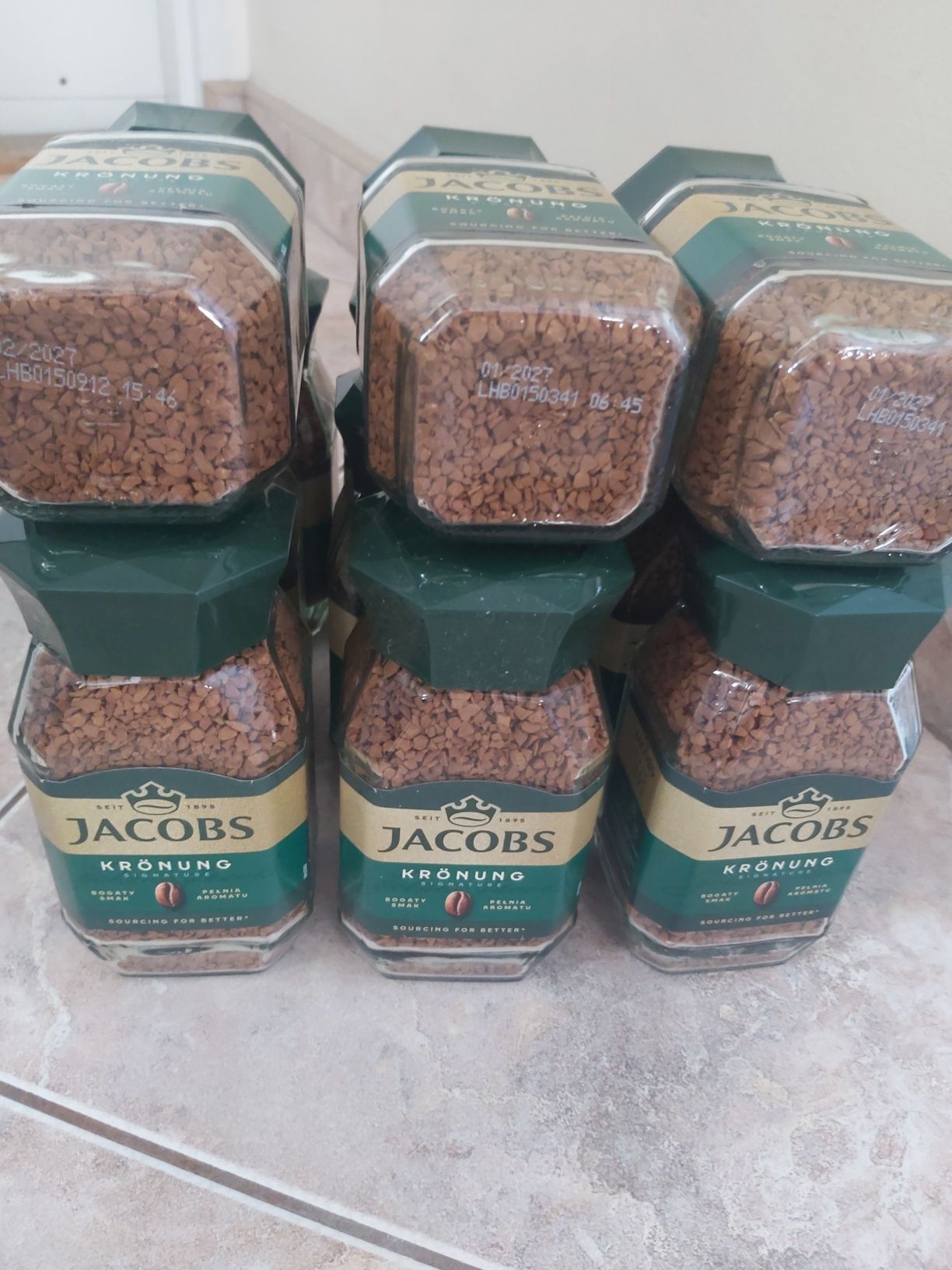 Jacobs kronung 11szt po 100 gram