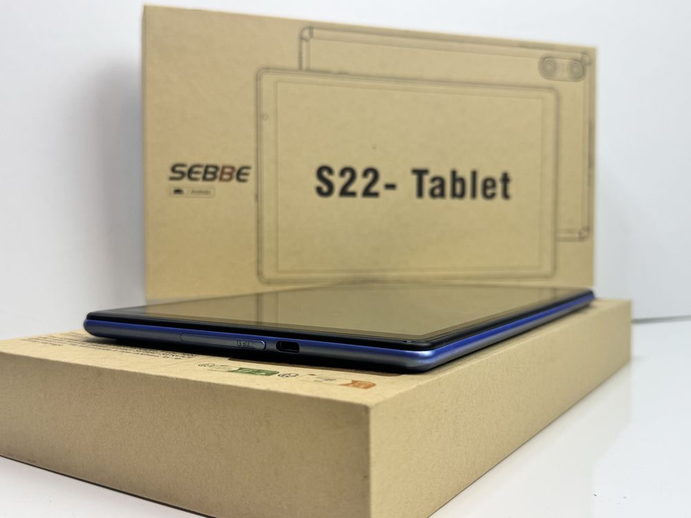 Планшет 5G 10.1" Sebbe S22 12/128Gb 8 ядер 6000 mAh Android 13 Синій