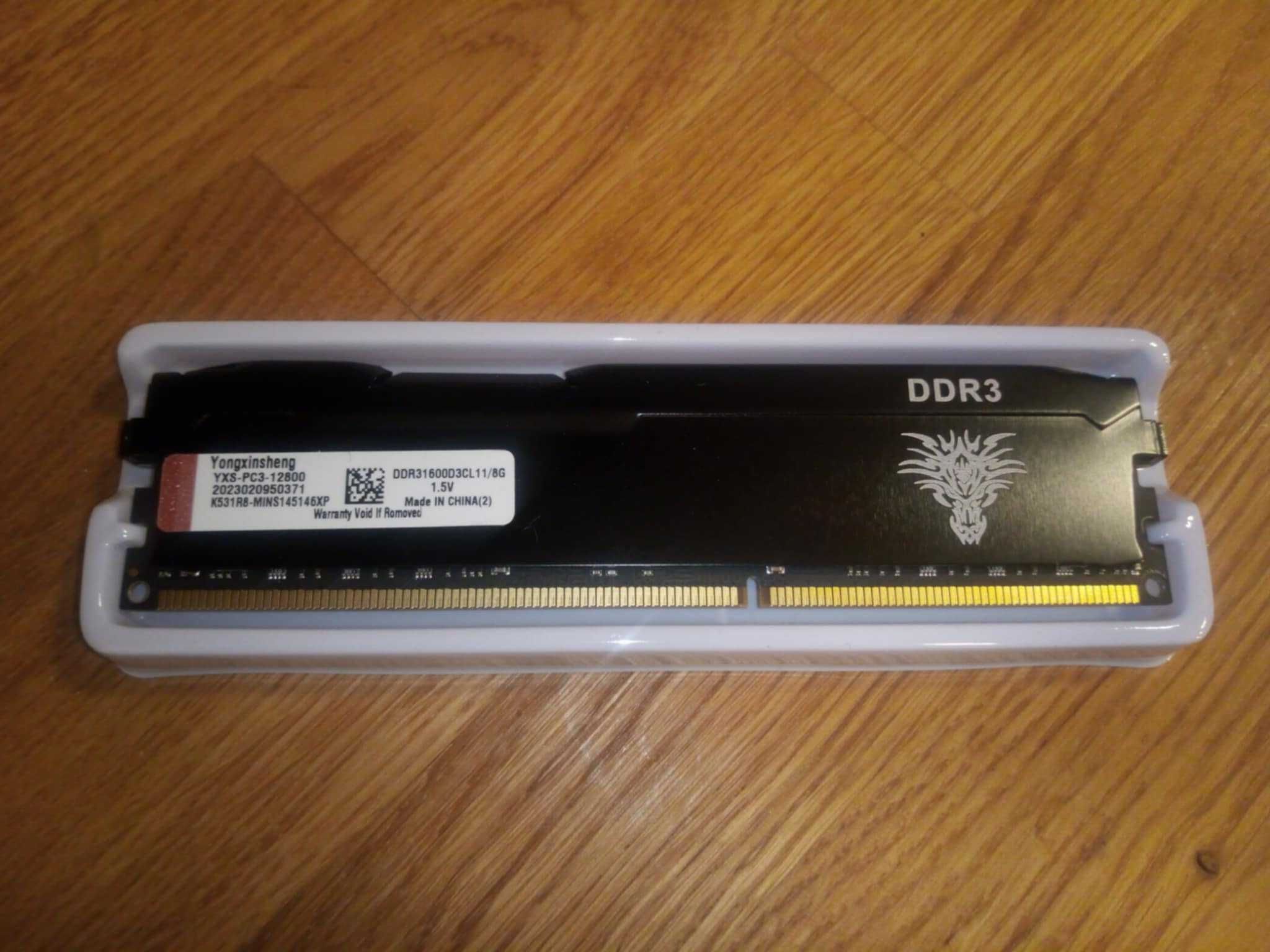 DDR3 8GB Desktop RAM 1600MHz PC3-12800 Pamięci Stacjonarny Komputera