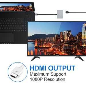 Raycue Adapter USB 3.0 do HDMI VGA Adapter Windows