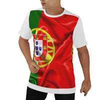 T-shirt bandeira de Portugal