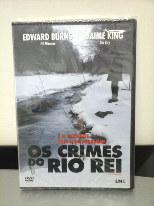 Dvd Os Crimes do Rio Rei SELADO Edward Burns River King Filme Liam Cyr