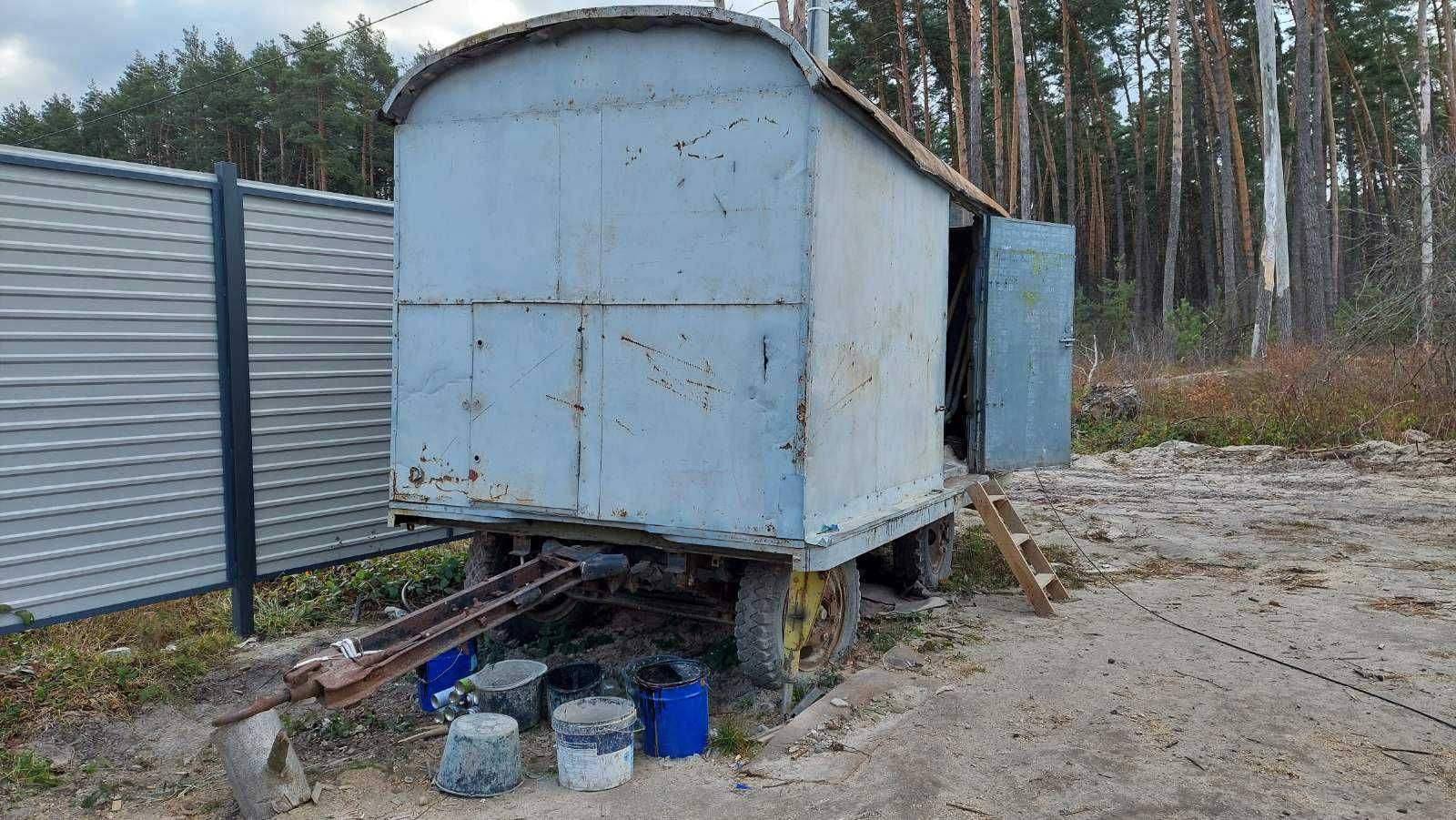Вагончик будівельний битовка