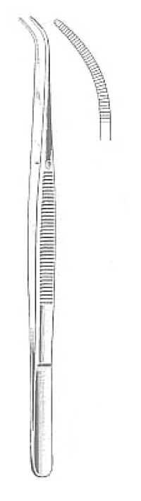 Pinceta chirurgiczna typ Potts-Smith 18 cm (zagięta)