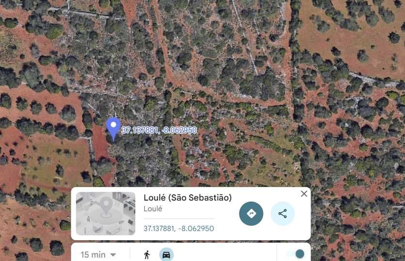 Terrno Rustico proximo da Lagoa de Monprolé - Loulé