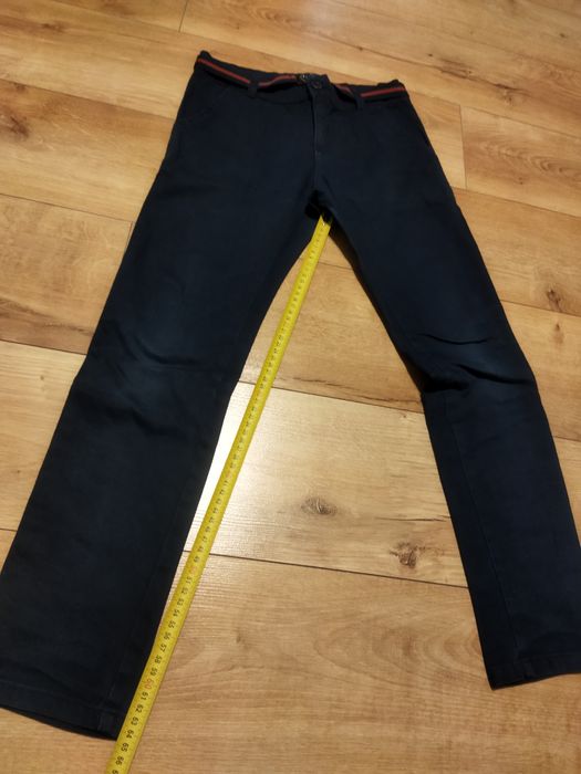Spodnie chłopięce bawełna/elastan eleganckie r158/38