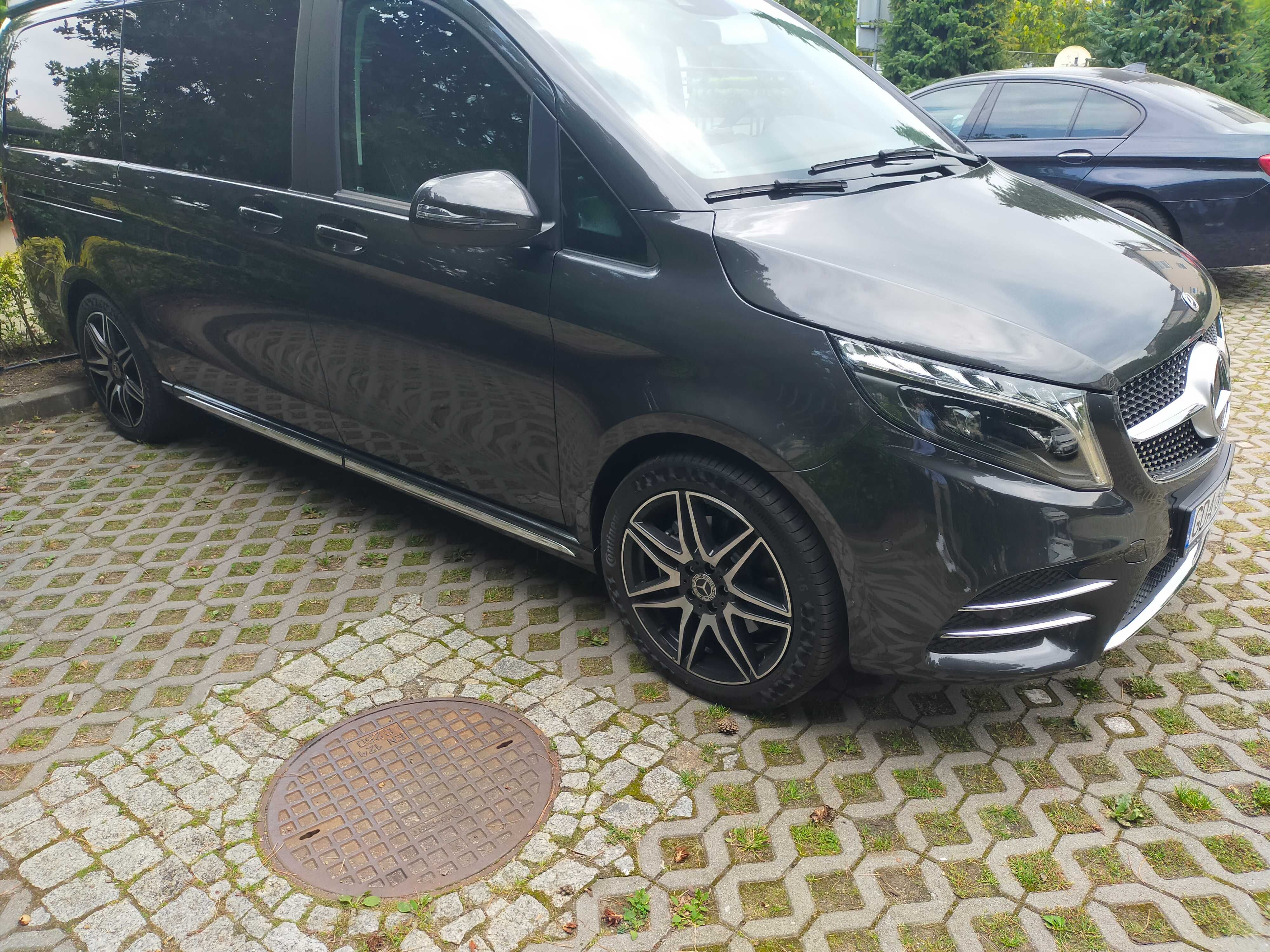 Koła Mercedes V klasa 2023 W447 AMG opony Continental 245.45.19