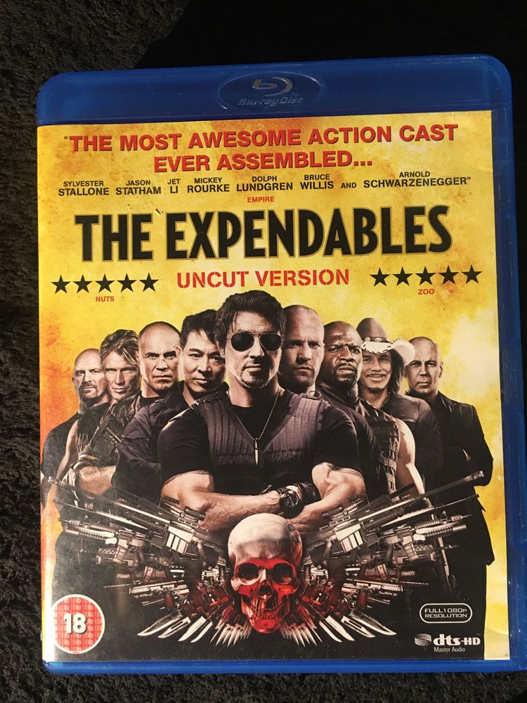 The Expendables Mercenários Trilogia Blu ray