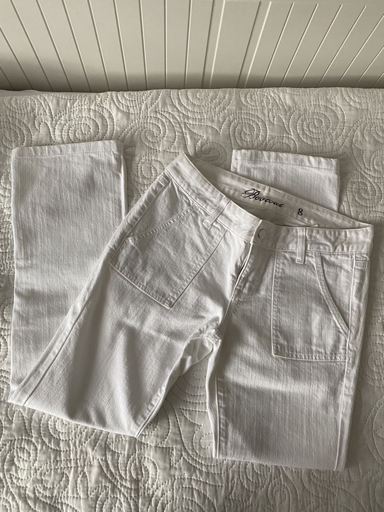 Spodnie białe Tommy Hilfiger
