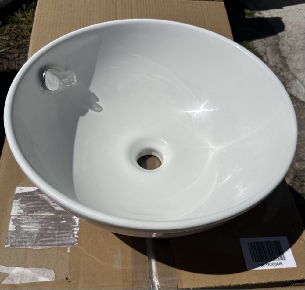 Umywalka Łazienkowa Nowa Średnica 38cm