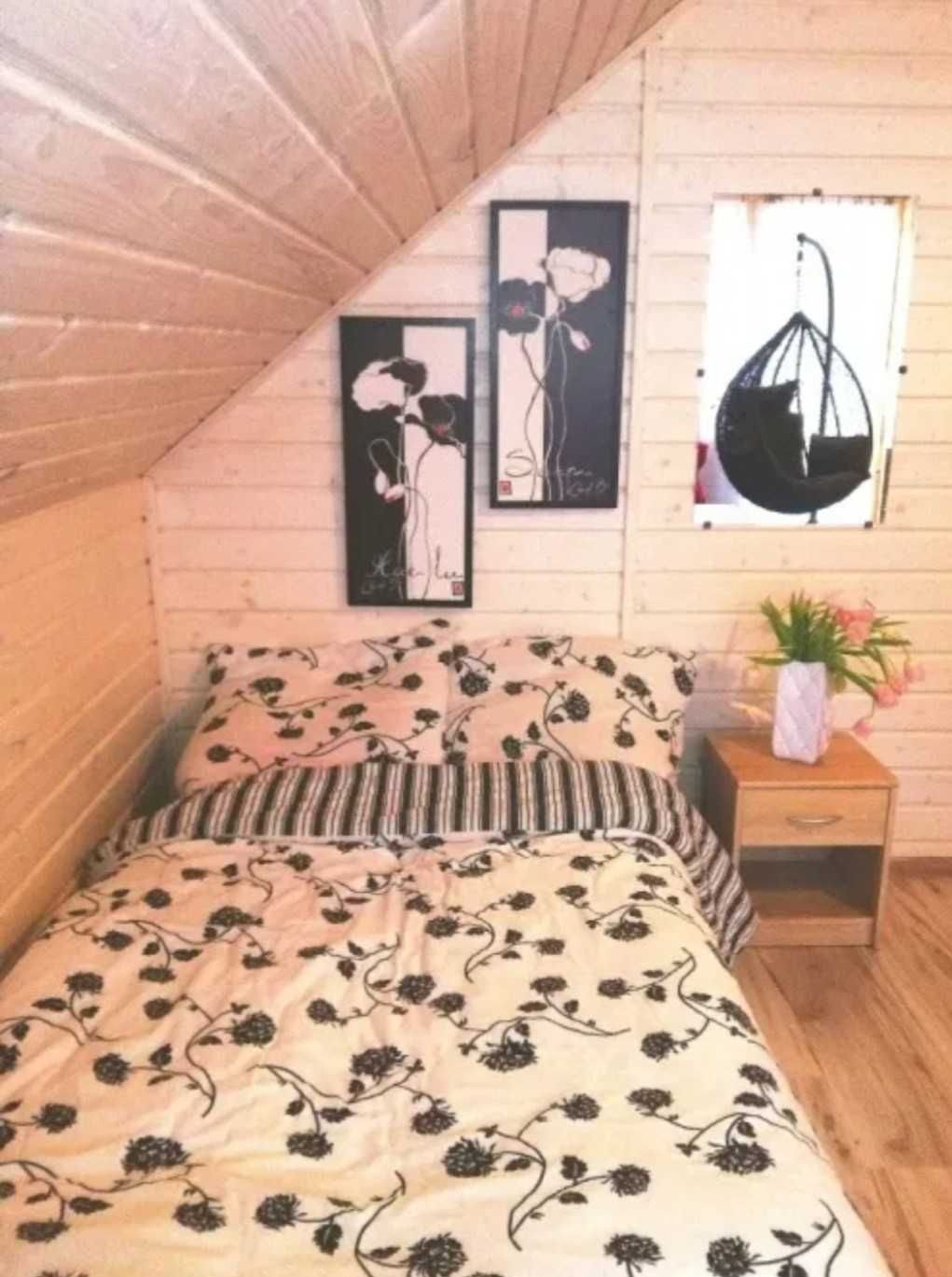 Ogrodzony duzy Domek letniskowy Makowo Mazury