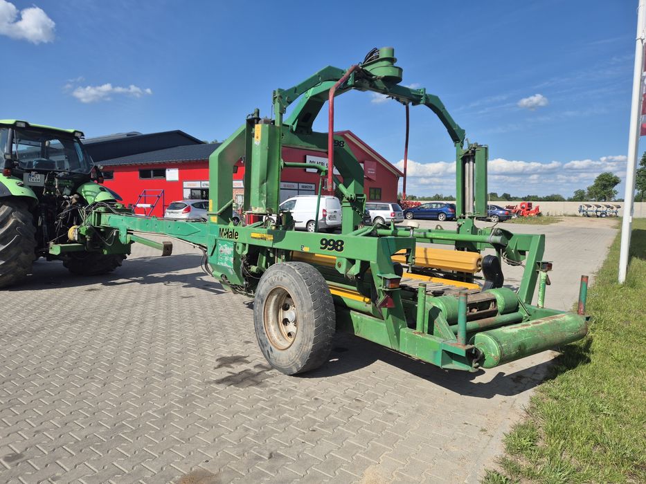 Owijarka do dużych kostek McHale 998 kiszonki, słomy , kverneland bel