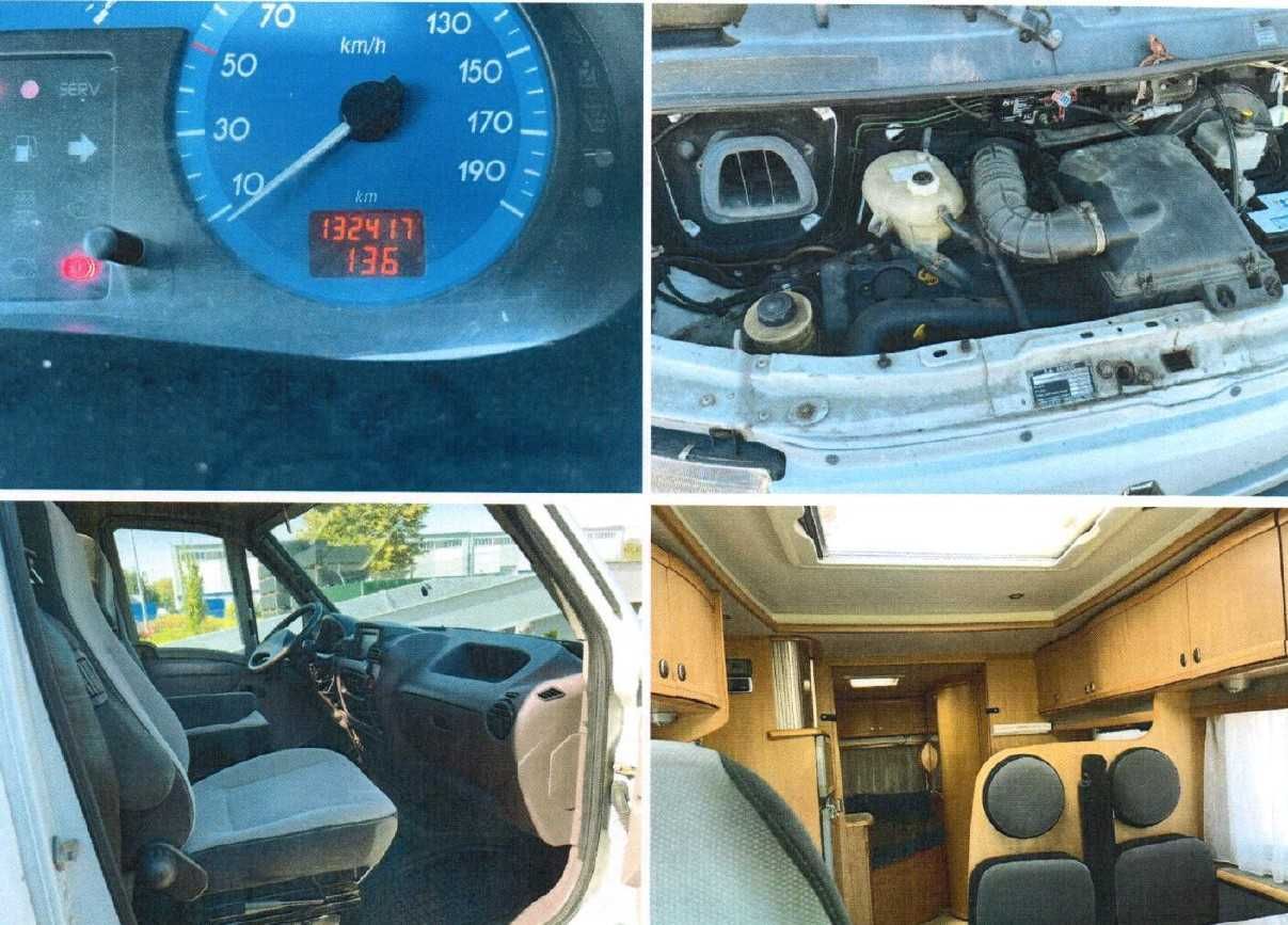 Renault Master 3.5t kempingowy, sprzedaż syndyka