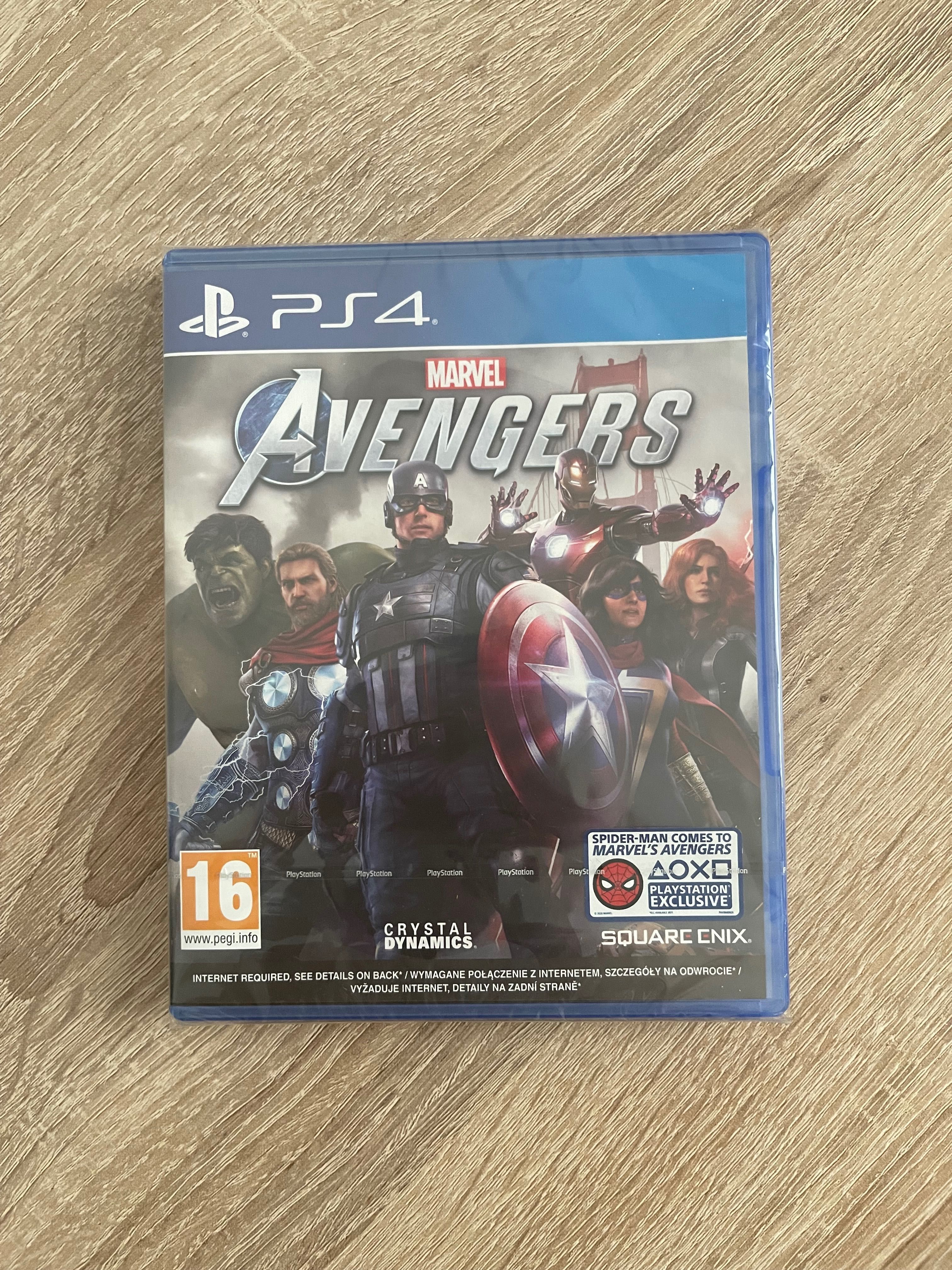 Marvel Avengers PS4 nowa w folii PL dubbing